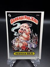 1985 Garbage Pail Kids Series 1 OS1 Nervous Rex 24a picture