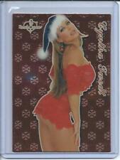 Cyntha Twedt Benchwarmer 2003 Holiday Foil Insert Card 6 picture