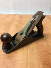 Vintage Stanley Bailey No. 4 Wood Hand Plane Type 19 Made in USA 1948-1961 picture