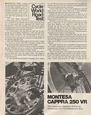1974 Montesa Cappra 250 VR - Vintage 5-Page Motorcycle Road Test Article picture