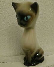 Vintage Retro Kitsch Trentham Staffordshire England Pottery  Siamese Cat #339 picture