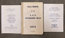 1972 Field Manual Interchange Rules - Association of American Railroads + 2 more picture