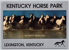 Postcard Lexington Kentucky Horse Park Thou Shalt Fly Without Wings picture