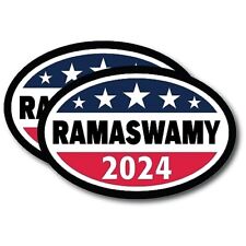Magnet Me Up Vivek Ramaswamy Republican Party 2024 Magnet Decal, 4x6 Inch, 2 Pk picture