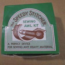Vintage The Speedy Stitcher Sewing Awl Kit (New Open Box) Made In USA picture