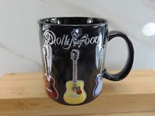 Dollywood Dolly pardon Country Music Guitars Ceramic Coffee Mug NEW MINT RARE picture