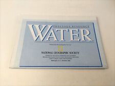 Vtg November 1993 National Geographic Water Precious Resource Map picture