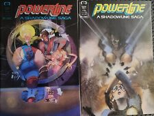 Power Line #1 And #2 Bill Sienkiewicz Shadow Line Saga Epic Comics Book Set 1988 picture