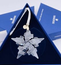 NIB Swarovski Annual Edition 2021 Snowflake Crystal Clear Ornaments #5557796 picture