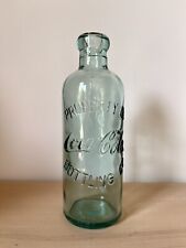 1899 Antique Coca-Cola Hutchinson Aqua Bottle, Trade Mark Registered picture