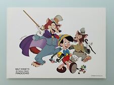 Walt Disney's  Pinocchio Vintage Oversized Postcard picture