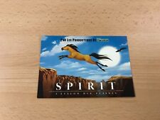 DreamWorks Movie Spirit - French - 4x6 Postcard picture