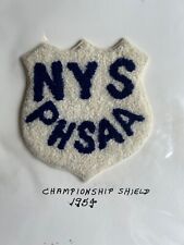 1954  VTG New York PHSAA  Championship Shield High School Athletic Assoc Patch picture