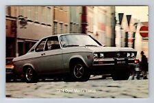 Willimantic CT-Connecticut, Bunnell Buick Opel, 1974 Opel Manta Vintage Postcard picture
