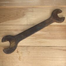 Antique Large  6lb Double Open End Wrench 1-5/8 x 1-3/4 - Rusted Steampunk picture