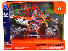 KTM 450 SX- Motorcycle Aaron Plessinger Bull Factory Racing 1/12 Diecast Model picture