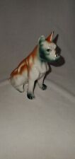 Vintage Staffordshire Bull Terrier Dog Porcelain Figurine.  picture