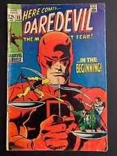 Daredevil 53 GD+ -- Origin Retold, Last 12-Cent Issue Marvel 1969 picture