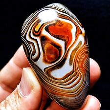 TOP 107G Natural Polished Silk Banded Agate Lace Agate Crystal Madagascar L1661 picture