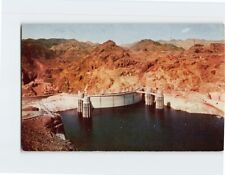 Postcard Hoover Dam & Lake Mead Arizona USA picture