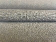 1.15 yards Camira Hemp Dew Cool Blue Gray & Beige Wool Upholstery Fabric Remnant picture