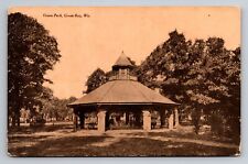 Green Bay Union Park Brown County Wisconsin Tom Jones Antique Posted 1911 picture