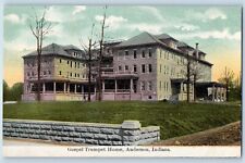 Anderson Indiana IN Postcard Gospel Trumpet Home Building Exterior 1910 Vintage picture