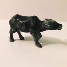 Vintage Stone Water Buffalo 4 Inch Long Figurine picture