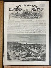1862 US Civil War & London Exhibition, Rosa's Comet 109P/Swift-Tuttle, Newspaper picture