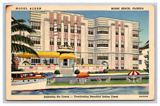 Hotel Alden, Miami Florida FL Postcard picture