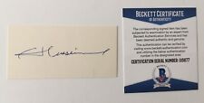 King Hussein Of Jordan Signed Autographed 1.75 X 3.5 Card BAS Beckett Certified picture