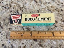 NOS Vintage 1950’s, DUPONT’S, “DUCO CEMENT, Unopened, Great Graphics NICE picture