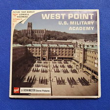 COLOR Gaf A665 US Military Academy West Point NY view-master 3 Reels Packet picture