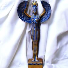 UNIQUE ANCIENT EGYPTIAN ANTIQUES Statue Large Of Goddess ISIS With Open Wings BC picture