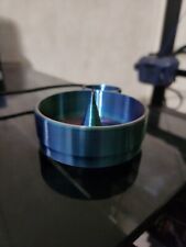 Multicolored 3d Printed Ashtray With Debowler And Bic Lighter Holder picture