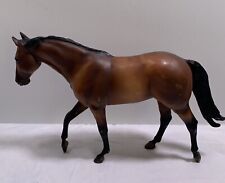 RARE VINTAGE BREYER REEVES HORSE FIGURE BROWN BLACK WALKING scuffed played with picture