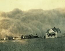 Dust Storm, 1935, Stratford, Texas, Dust Bowl, Photo, New Reproduction Picture picture