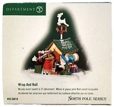 Wrap And Roll Department 56 North Pole Series Accessory 56.56818 Dept 56 picture