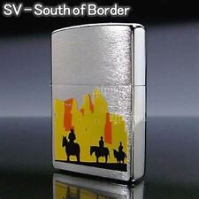 Rare 2003 Cowboys On Horseback South Of The Border Zippo Lighter picture