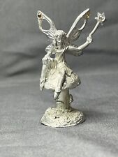 Vintage Gallo Pewter Fairy Sitting On A Mushroom, Signed, Dated & Numbered picture