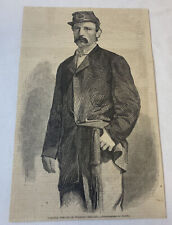1861 magazine engraving ~ COLONEL WILLIAM WILSON picture