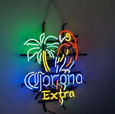 New Corona Extra Parrot Palm Tree Neon Light Sign 17
