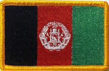 Afghanistan Flag Embroidered Iron-On Patch Military Afghan ARMY Emblem Tactical  picture