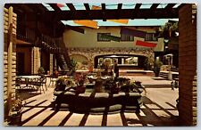 Guanajuato Courtyard Griswold's Inn Deluxe Hotel Restaurant California Postcard  picture