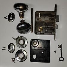 Antique Mortise Lock Set With Key Brand  Sargent picture