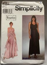 Simplicity Vintage Sewing Pattern #8984 Petite Dress & Shawl (Un-Cut) NOS picture