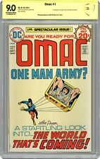 Omac #1 CBCS 9.0 SS Royer 1974 22-0692A42-433 1st app. and origin Omac picture