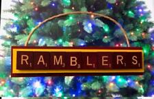 Loyola University Ramblers Chicago Christmas Ornament Scrabble Tiles picture