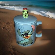 💙 New Unique Stitch Scrump Doll Mug Lid Tea Or Candy Dish Jar  Gift Disney Set picture