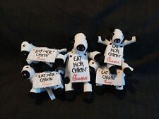 Chick-Fil-A Lot of 5 Cow Stuffed Plush Eat Mor Chikin picture